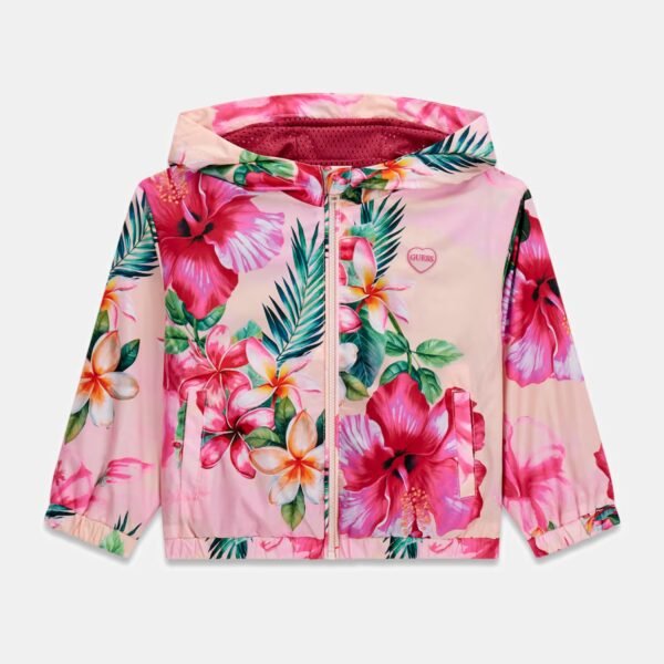 Corta-vento com capuz - Guess